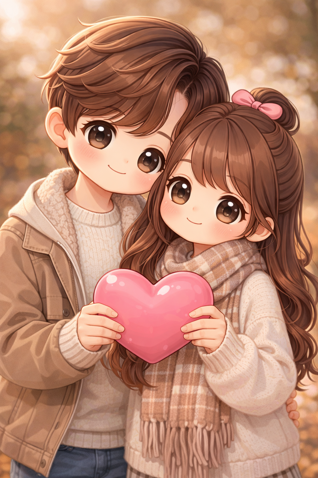 Personalisierte 3D Chibi-Figur nach deinem Foto zum Selbstbemalen